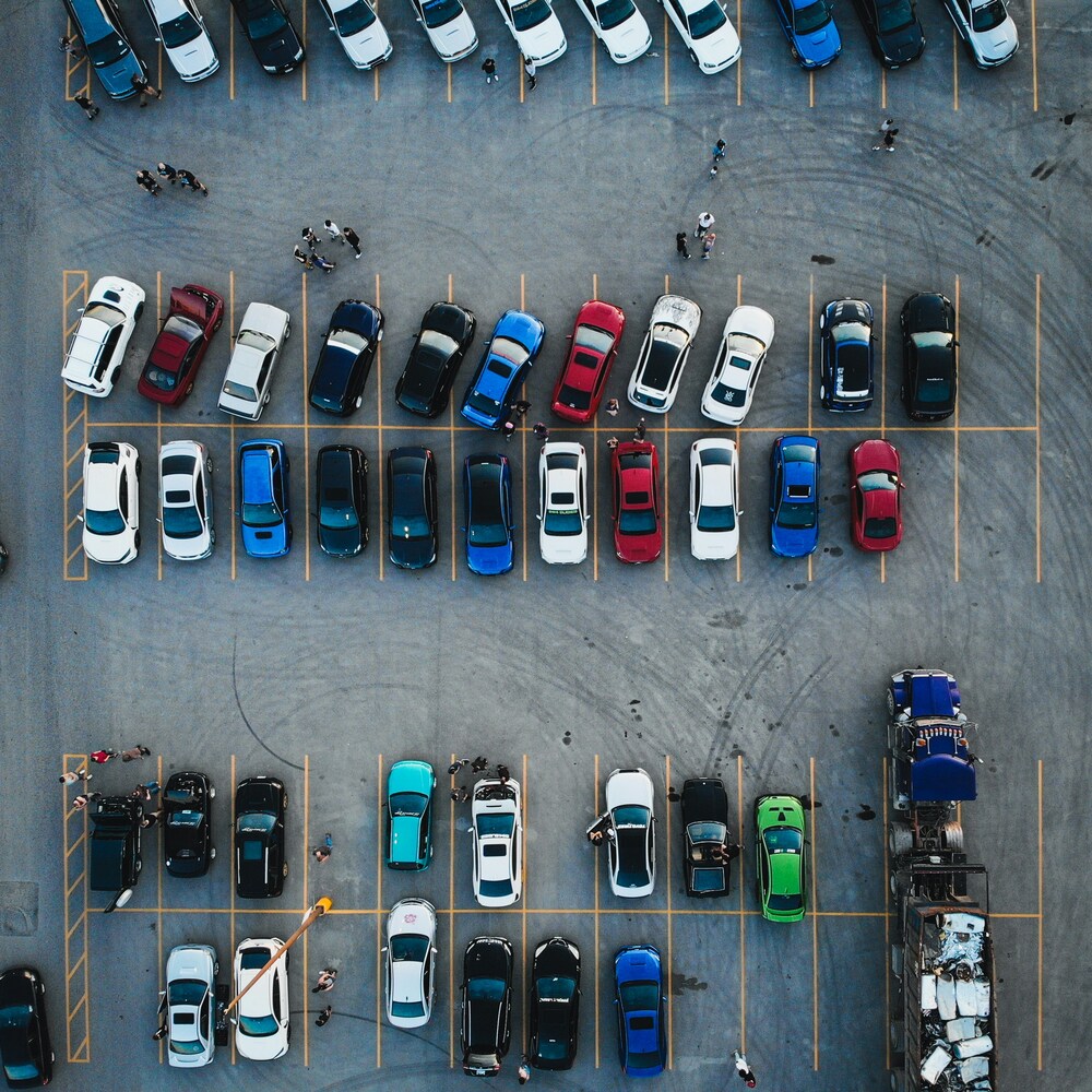 駐車場の案内